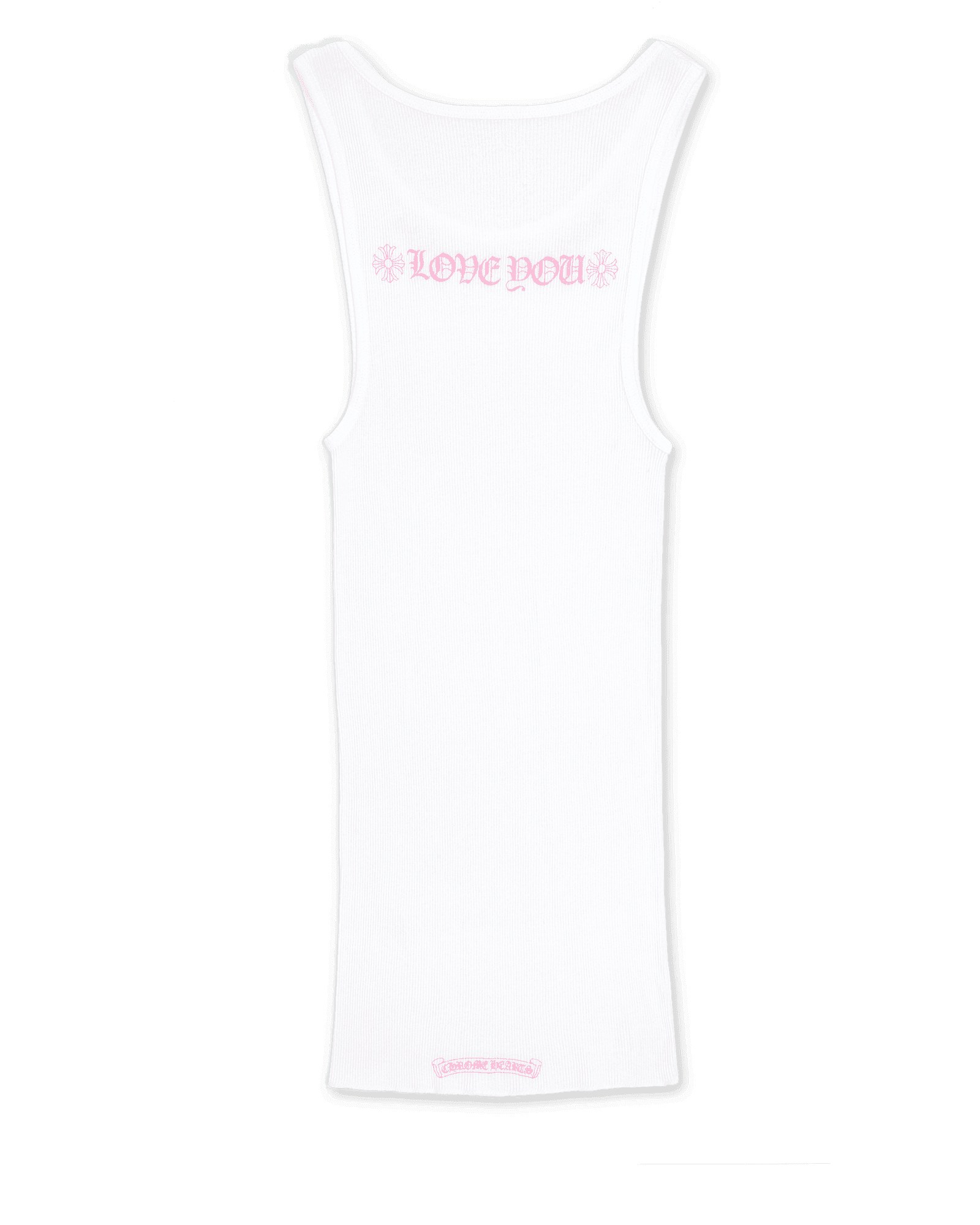 Women's Chrome Hearts Love You Rib Tank Pink (W) – Supra Sneakers Women's Chrome Hearts Love You Rib Tank Pink (W) – Supra Sneakers